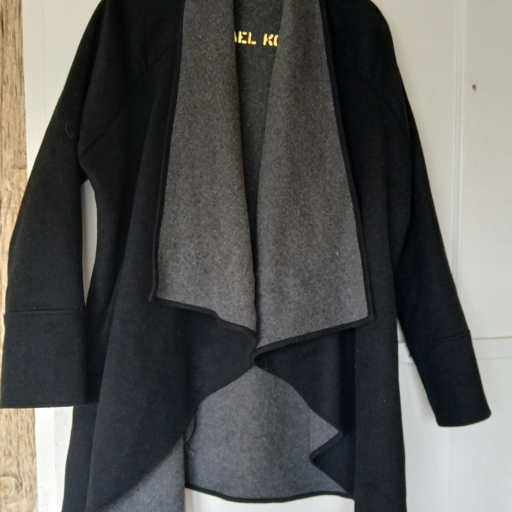 Michael Kors Charcoal and Black Jacket